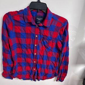 multicolored flannel